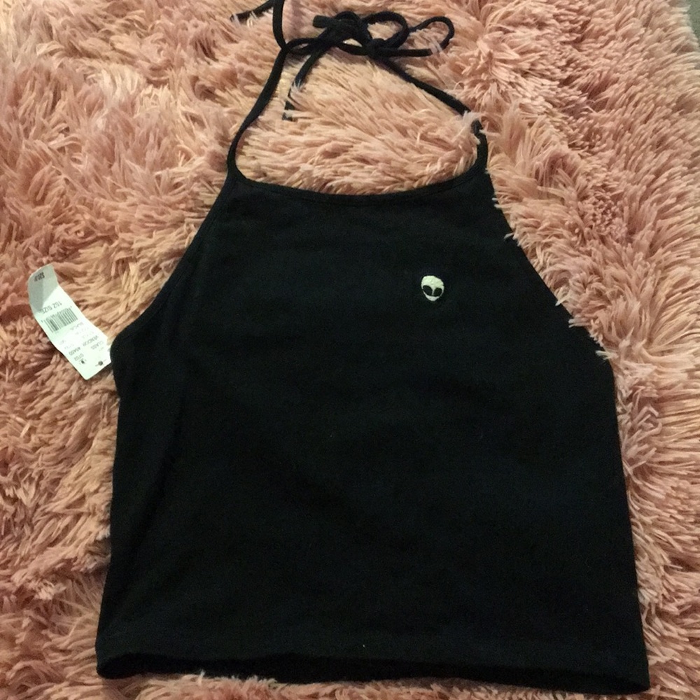 Brandy Melville John Galt Halter Alien Top
